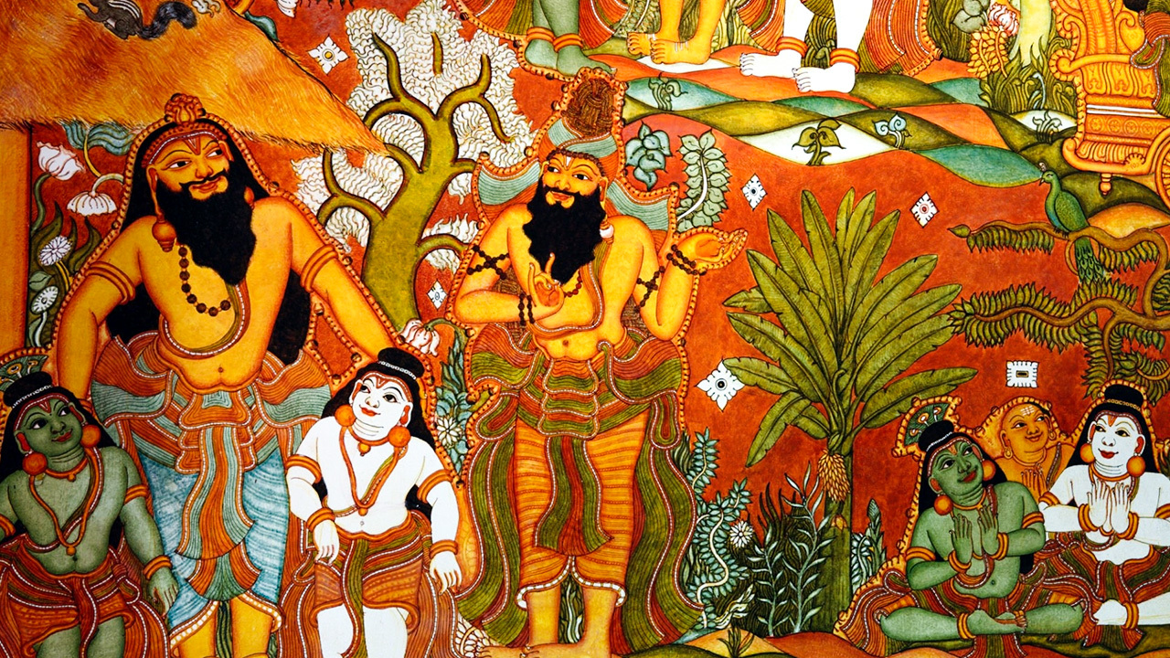 Kerala Mural painting